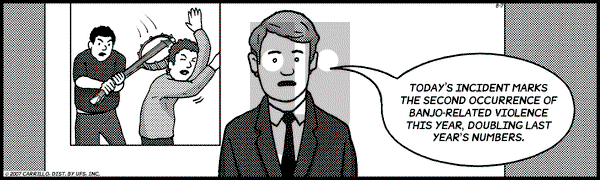 F Minus on Tuesday August 7, 2007 Comic Strip