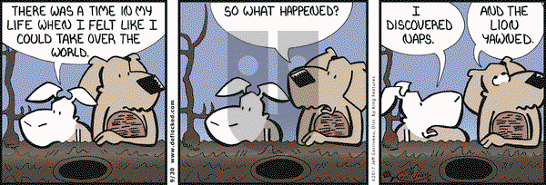 DeFlocked on Saturday September 30, 2017 Comic Strip