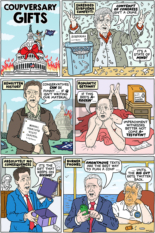Brian McFadden on Tuesday January 4, 2022 Comic Strip