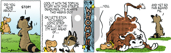 Over the Hedge on Friday September 17, 2021 Comic Strip