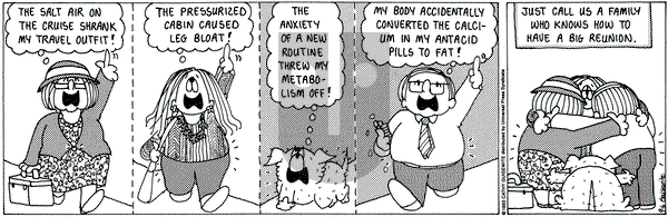 Cathy Classics on Monday September 6, 1993 Comic Strip
