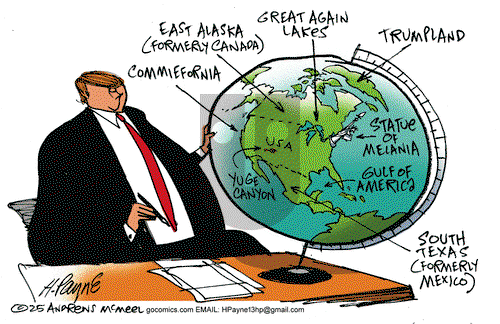 Henry Payne on Thursday January 9, 2025 Comic Strip