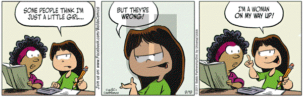 Baldo on Monday September 19, 2011 Comic Strip