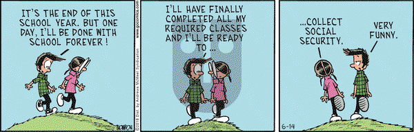 Grand Avenue on Thursday June 14, 2018 Comic Strip