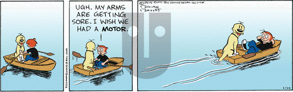 Red and Rover - Saturday May 23, 2015 Comic Strip