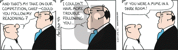 The Born Loser on Wednesday April 6, 2011 Comic Strip