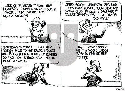 Stuart Carlson on Tuesday April 16, 1996 Comic Strip