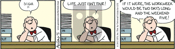 The Born Loser on Thursday November 1, 2012 Comic Strip