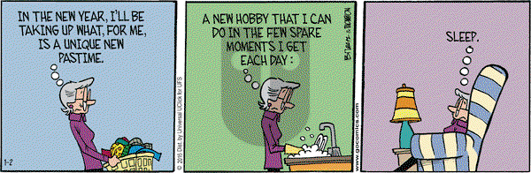Grand Avenue on Saturday January 2, 2016 Comic Strip
