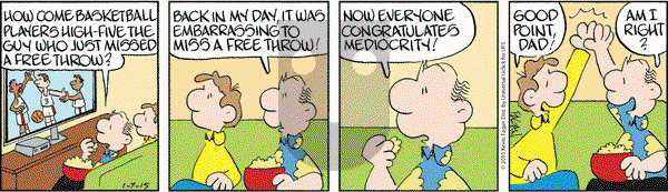 Drabble on Wednesday January 7, 2015 Comic Strip