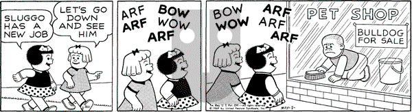Nancy on Thursday May 1, 1969 Comic Strip