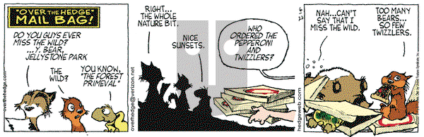 Over the Hedge on Friday June 22, 2007 Comic Strip