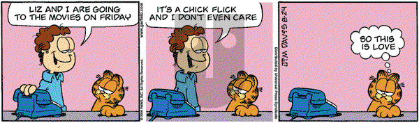 Garfield on Thursday August 24, 2006 Comic Strip