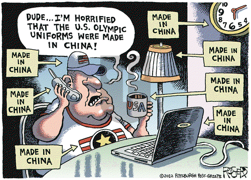 Rob Rogers - Tuesday July 17, 2012 Comic Strip