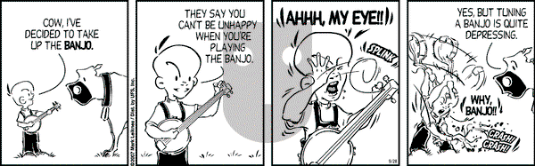 Cow and Boy Classics on Friday September 28, 2007 Comic Strip