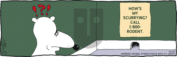 The Fusco Brothers - Thursday October 10, 2019 Comic Strip
