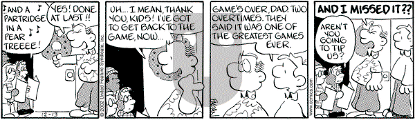 Drabble on Friday December 13, 2002 Comic Strip