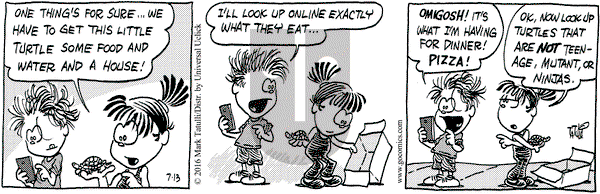Heart of the City on Wednesday July 13, 2016 Comic Strip