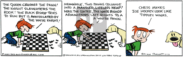 Red and Rover on Thursday November 21, 2002 Comic Strip