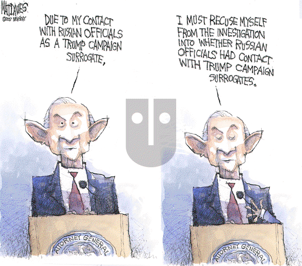 Matt Davies on Friday March 3, 2017 Comic Strip