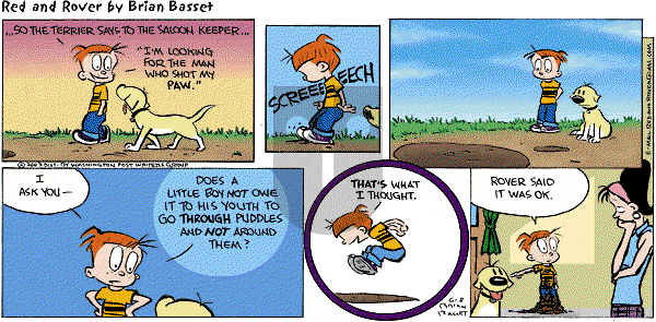 Red and Rover on Sunday June 8, 2003 Comic Strip