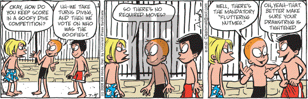 Cleats - Thursday June 13, 2024 Comic Strip