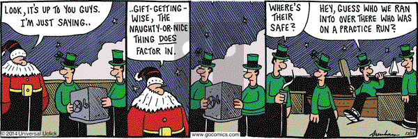Overboard on Saturday December 13, 2014 Comic Strip