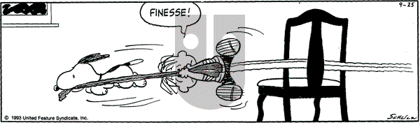 Peanuts - Saturday September 25, 1993 Comic Strip