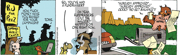 Over the Hedge on Tuesday January 8, 2008 Comic Strip