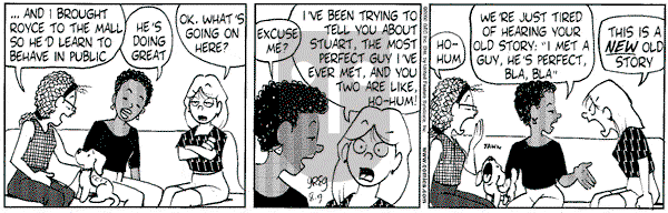 Luann on Wednesday August 9, 2000 Comic Strip