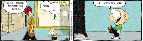 The Buckets on Tuesday July 29, 2014 Comic Strip