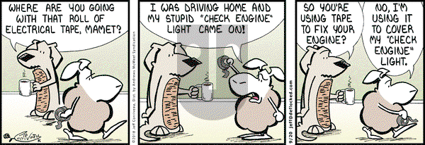 DeFlocked on Thursday September 20, 2018 Comic Strip