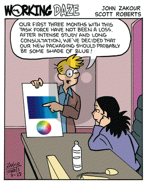 Working Daze on Thursday August 28, 2008 Comic Strip