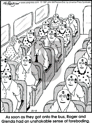 Close to Home - Thursday October 9, 1997 Comic Strip