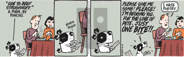 Pooch Cafe on Wednesday June 15, 2005 Comic Strip