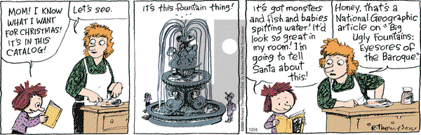 Cul de Sac on Wednesday December 4, 2019 Comic Strip