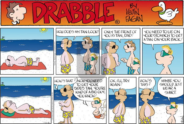 Drabble on Sunday July 22, 2018 Comic Strip