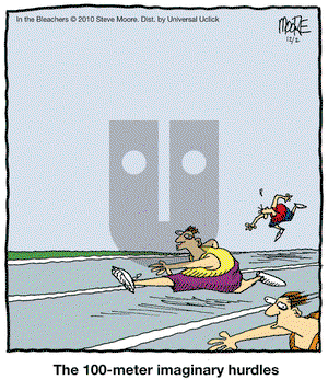 In the Bleachers on Thursday December 2, 2010 Comic Strip