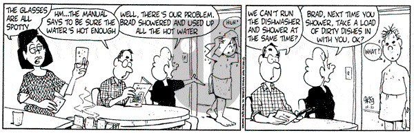 Luann on Saturday November 11, 1995 Comic Strip