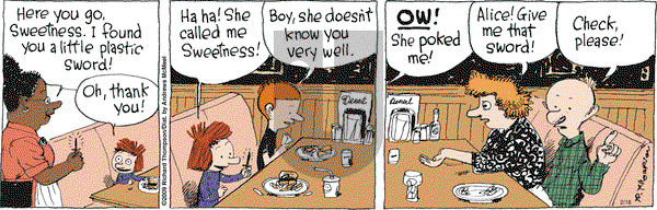 Cul de Sac on Saturday February 18, 2017 Comic Strip