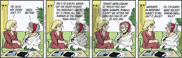 Doonesbury on Thursday August 20, 2015 Comic Strip