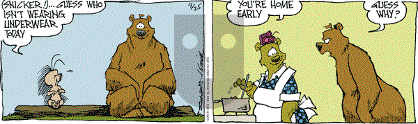 The Grizzwells on Monday April 25, 2016 Comic Strip