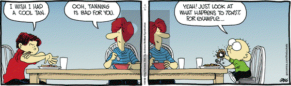 The Buckets on Friday April 6, 2018 Comic Strip