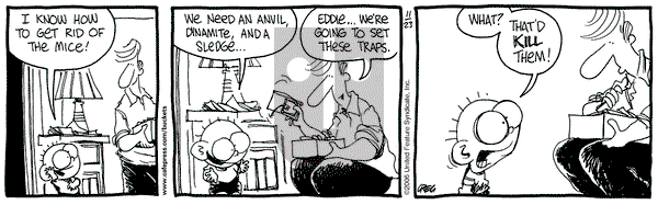 The Buckets on Thursday November 23, 2006 Comic Strip