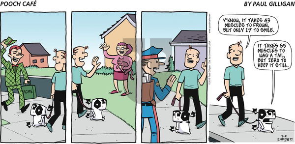 Pooch Cafe on Sunday August 2, 2015 Comic Strip