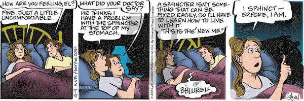 For Better or For Worse on Saturday April 9, 2005 Comic Strip