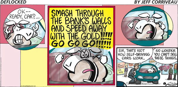 DeFlocked on Sunday November 18, 2018 Comic Strip
