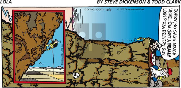 Lola on Sunday October 9, 2005 Comic Strip