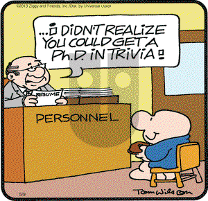 Ziggy on Thursday May 9, 2013 Comic Strip