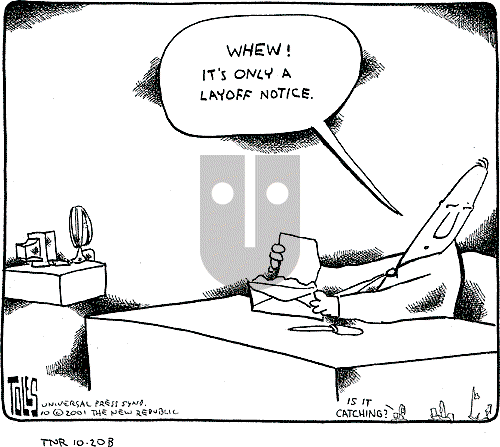 Tom Toles - Sunday October 21, 2001 Comic Strip